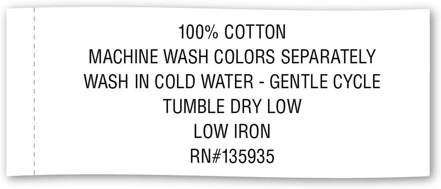 Buffalo Check Collection, Classic Farmhouse Tabletop Set, Napkin Set, 20X20", Red & Black, 6 Piece
